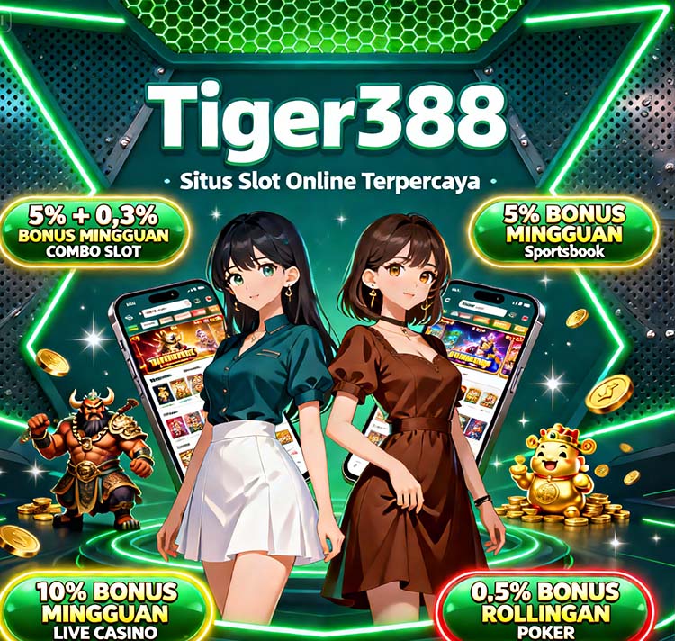 Tiger388 Slot BRI Online Terbaik Bonus Member
