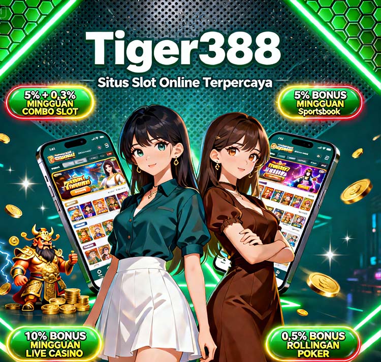 Tiger388 Slot BSI Online Bonus Harian Mudah Menang